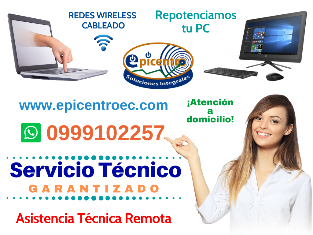 Servicio Técnico de Computadoras Quito 4 a 3